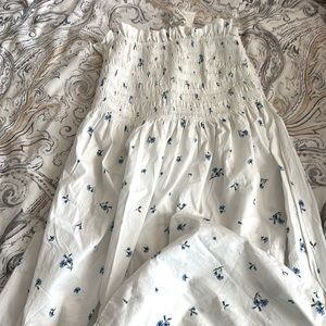 H&M Smocked Cotton Dress